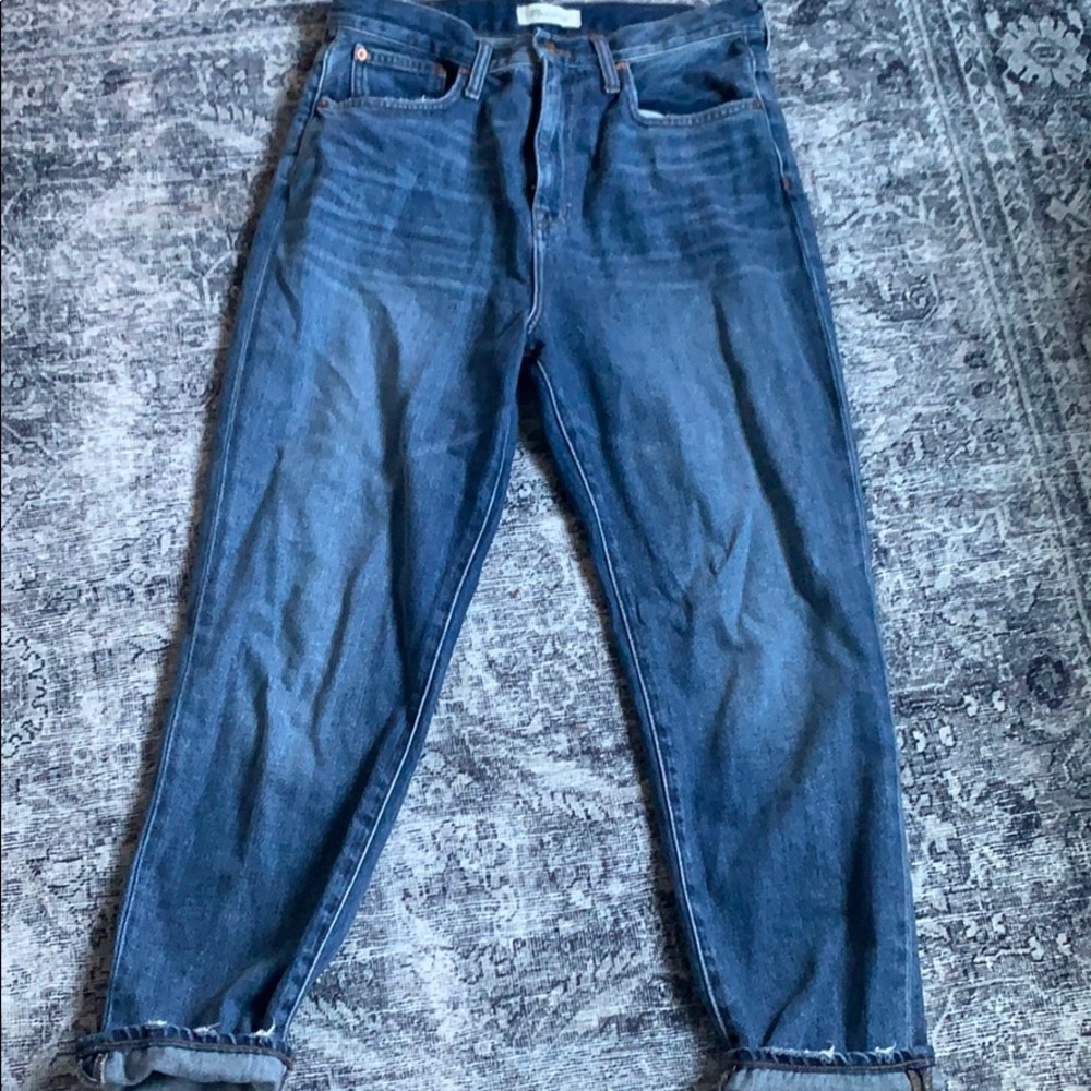The Momjean in Melva Wash by Madewell.